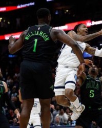 米兰体育官网- 灰熊莫兰特复出首战砍下40分，球队大胜马刺  