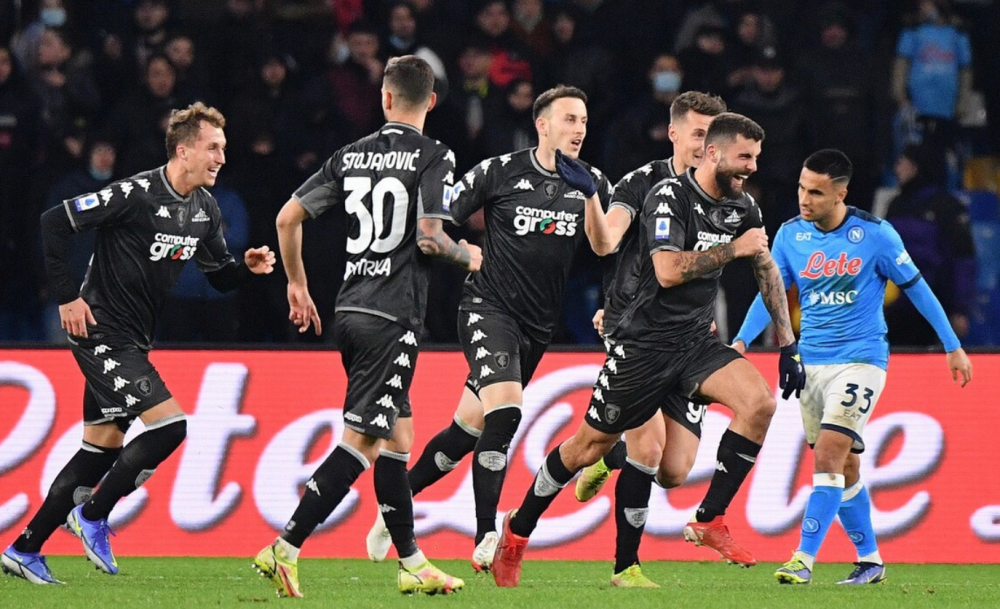  那不勒斯主场狂胜恩波利展现夺冠统治力